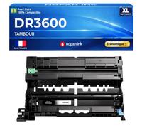 DR3600 Tambour compatible pour Brother HL-L5210DN HL-L6210DW MFC-L5710DW MFC-L6910DN Noir Haute Capacité avec puce 75000 Pages