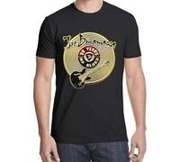 DR3se2esZE Chan Joe Bonamassa Logo Guitarist Shirt Black White Tshirt Men's Black XXL