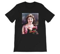 DR3se2esZE Mary-Pickford-with-Roses-Film-Actress-Famous-Celebrities-Actress-Quotes-Graphicst Shirt Black M