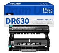 DR630 DR-630 Unité tambour de rechange pour Brother DR-630 DR630 HL-L2300D L2305W L2315DW L2320D L2340DW L2360DW L2380DW MFC-L2680W L2685DW L2707DW L2722DW 0DW L25. Imprimante 40DW - 1 pièce