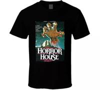 dr65QQCe Horror House 80s Horror German Movie T Shirt