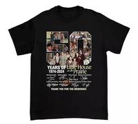 dr65QQCe Little House on The Prairie 50th Anniversary Black Unisex T-Shirt S-5XL