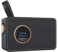 DR750 Dab+/FM Radio à Anse,27750,Radio numérique Portable avec Son cristallin avec Batterie intégrée ou Alimentation Secteur,Streaming de Musique Via Smartphone,Couleur : Noir