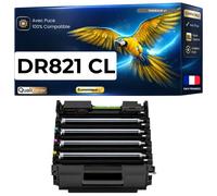 DR821 DR-821 Tambour compatible pour Brother HL-L9430CDN HL-L9470CDN MFC-L9630CDN MFC-L9670CDN 4 couleurs 100000 pages