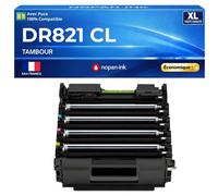DR821 DR-821 Tambour compatible pour Brother HL-L9430CDN HL-L9470CDN MFC-L9630CDN MFC-L9670CDN 4 couleurs 100000 pages