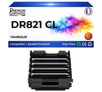DR821 DR-821 Tambour compatible pour Brother HL-L9430CDN HL-L9470CDN MFC-L9630CDN MFC-L9670CDN 4 couleurs 100000 pages