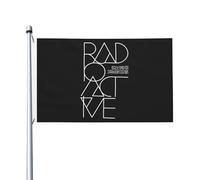 Dra*gons Pop Rock Band Imagine Drapeau double face 90x150 cm - Bannière murale décorative en polyester - Drapeau de jardin pour extérieur/intérieur - cadeau concert