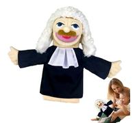 Dra Marionnettes à main de carrière - Apparence de fête, fantaisie, jeu de rôle de théâtre, figurines éducatives créatives | Ensemble de jouets éducatifs interactifs en peluche pour la salle de classe