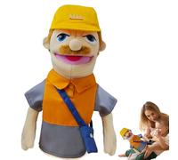 Dra Marionnettes à main de carrière - Apparence de fête, fantaisie, jeu de rôle de théâtre, figurines éducatives créatives | Ensemble de jouets éducatifs interactifs en peluche pour la salle de classe