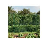Clôture en Treillis Métallique Piquet d'Ancrage Barrière Jardin 1x10 m vidaXL
