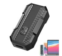 Draadloze Audio Zender En Ontvanger | Twee-in-één Zender | Draadloze Luidspreker Adaptateur - Pour mains libres Bellen En Muziek Afspelen Met Bedrade Hoofdtelefoon En Luidspreker Tijdens Auto Reizen