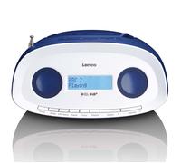 Radio portable Boombox DAB +/FM avec lecteur CD et USB, AUX, MP3 Lenco SCD-69 Bleu