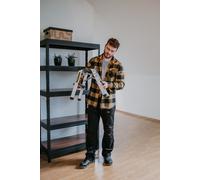 Drabest - ALUMINIUM ÉCHELLE DOUBLE CÔTÉE 2 PIÈCES 125 KG