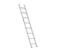 DRABEST - Échelle Simple en Aluminium, Série Pro, 8 Barreaux, 150 kg | 8 échelons