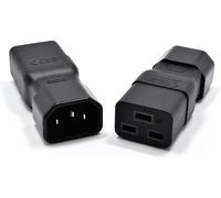 dracaena.io UPS IEC C14 Male to C19 Female PDU Adapter IEC Connector (Pack of 2)