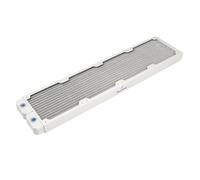 Dracaena.io Watercooling PC Radiateur 480 mm Cuivre, 28 mm, 2 G1/4, Blanc | Cuivre & laiton · 14 micro-canaux · G1/4 · CPU+GPU full-tower · compatible avec EK, Alphacool, Barrow, XSPC builds