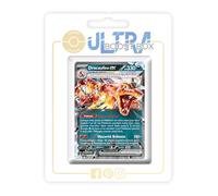 Dracaufeu ex 125/197 Téracristal - Myboost X Écarlate et Violet 3 Flammes Obsidiennes - Coffret de 10 Cartes Pokémon Françaises