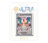 Dracaufeu ex 223/197 Alternative Pokémon Gallery Teracristal Secrète - Ultraboost X Écarlate et Violet 03 Flammes Obsidiennes - Coffret de 10 Cartes Pokémon Françaises