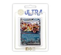 Dracaufeu ex 54/091 Téracristal - Ultraboost X Écarlate et Violet 4.5 - Destinées de Paldea Coffret de 10 Cartes Pokémon Françaises