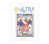 Dracaufeu ex SV056 Full Art Téracristal - Ultraboost X Écarlate et Violet 03 Flammes Obsidiennes - Coffret de 10 Cartes Pokémon Françaises