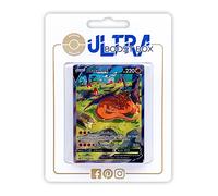 Dracaufeu V SWSH260 Full Art Alternative - Ultraboost X Epée et Bouclier 9 - Stars Étincelantes - Coffret de 10 Cartes Pokémon Françaises
