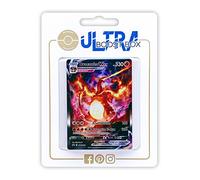 Dracaufeu VMAX SWSH261 Full Art Alternative - Ultraboost X Epée et Bouclier 9 - Stars Étincelantes - Coffret de 10 Cartes Pokémon Françaises