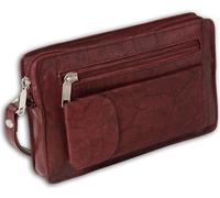 DrachenLeder Sac à main en cuir pour homme marron 20x4x12 OTJ502N