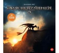 Drachenzähmen Broschurkalender 2027: Jahres-Wandkalender 2027 mit den Protagonisten der beliebten Filmreihe: Ohnezahn, Hicks & Co. in einem Monatskalender zur Live-Action-Verfilmung