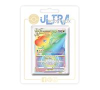 Dracolosse VSTAR 081/078 Arc en Ciel Secrète - Ultraboost X Epée et Bouclier 10.5 Pokémon GO - Coffret de 10 Cartes Pokémon Françaises