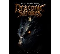 Draconic Strokes #2: The ultimate adult coloring book for dragon lovers. Featuring highly detailed illustrations of mythical dragons, this book offers ... experience that will ignite your imagination.