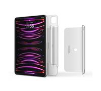Dracool Porte-stylo pour Apple Pencil 2ème génération Étui compatible avec Magic Keyboard, Smart Keyboard Folio et autres Étui magnétique, porte-stylet pour iPad - Blanc