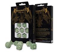 Dracopolis Andean Longneck Dragon Set De Dés RPG 7Pc Par Q-Workshop
