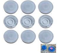 DraCra Lot de 10 bouchons de rechange pour sacs de rangement sous vide - 24 mm - Filetage à vis - Pour économiser de l'espace - Sacs de rangement hermétiques à fermeture éclair