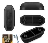 DraCra Lot de 4 pieds latéraux de rechange rigides pour valises rigides avec roues pivotantes