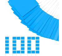 Dracs d'enquête - drapeaux de pieu de paysage fluorescent, 100 indicateurs de marquage durables | Banners de haute visibilité pour les jardiniers, entrepreneurs, enquête sur le terrain en plein air, I