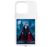 Dracula, château Gothique, Nuit, Seigneur Vampire Coque pour iPhone 15 Pro Max