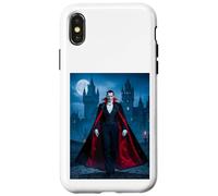Dracula, château Gothique, Nuit, Seigneur Vampire Coque pour iPhone X/XS