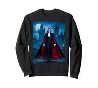 Dracula, château Gothique, Nuit, Seigneur Vampire Sweatshirt