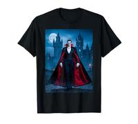 Dracula, château Gothique, Nuit, Seigneur Vampire T-Shirt