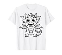 Dracula Dragon Bébé à colorier et à Peindre soi-même T-Shirt