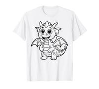 Dracula Dragon Bébé à colorier et à Peindre soi-même T-Shirt