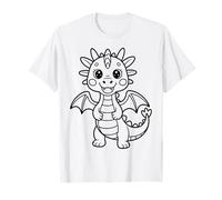 Dracula Dragon Bébé à colorier et à Peindre soi-même T-Shirt