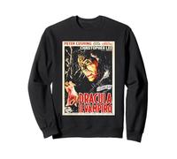 Dracula Il Vampiro Affiche du Film Italien Christopher Lee Sweatshirt