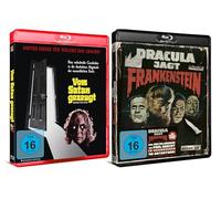 DRACULA JAGT FRANKENSTEIN + VOM SATAN GEZEUGT - Limited "Horror Bundle" - 2 Set - UNCUT!