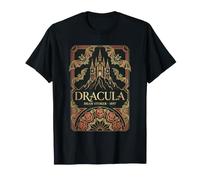 Dracula Stoker Gothique Vampire Cadeau pour Les Amateurs de Livres d'horreur T-Shirt
