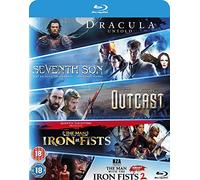 Dracula Untold/Seventh Son/Outcast/Man with The Iron Fists 1 & 2 (5 Blu-Ray) [Edizione: Regno Unito] [Import]