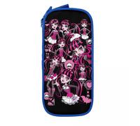 Draculahatchaccessrespiration Boîte À Stylos Pour Enfants,Grande Capacité,Fournitures Scolaires Pour Enfants,Sac À Crayons,Objets Cadeaux,Monster High - Type Bleu