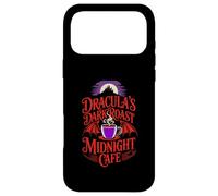 DRACULA'S Dark Roast Cafe Midnight Coque pour iPhone 17 Pro Max