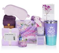 Drado Cadeau 40 ans Anniversaire Femme, Idee Cadeau Anniversaire Ensemble für 40 Ans Fille, Meilleure les meilleurs/sœur/petite amie/collègue/meilleure amie, Cadeaux pour 40th femmes