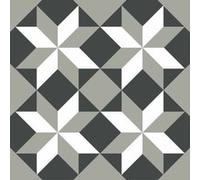 Draeger la carterie Lot de 6 stickers de carrelage ETOILES GEOMETRIQUES Multicolore Multicolore G